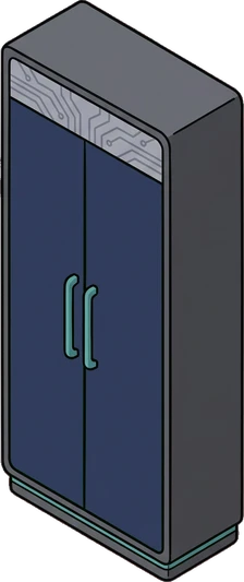 Wardrobes, a sticker from the Gamer's Bedroom world
