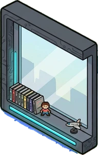 Windows, a sticker from the Gamer's Bedroom world