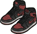 Bags, hats and shoes, a sticker from the Gamer's Bedroom world