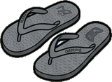 Bags, hats and shoes, a sticker from the Gamer's Bedroom world