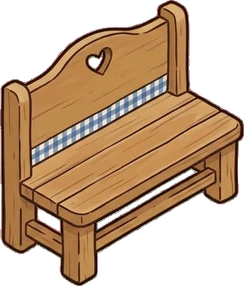 Benches, a sticker from the Grandma's Kitchen world