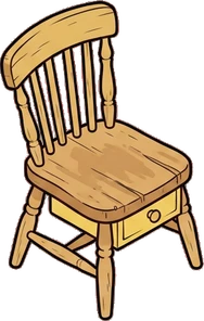 Chairs, a sticker from the Grandma's Kitchen world