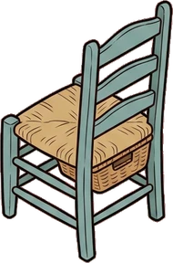 Chairs, a sticker from the Grandma's Kitchen world