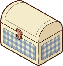 Chests and trunks, a sticker from the Grandma's Kitchen world