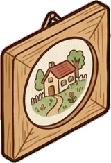 Collectibles, a sticker from the Grandma's Kitchen world