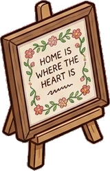 Collectibles, a sticker from the Grandma's Kitchen world