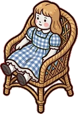 Collectibles, a sticker from the Grandma's Kitchen world