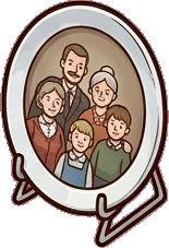Collectibles, a sticker from the Grandma's Kitchen world