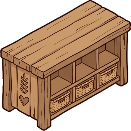 Counters, a sticker from the Grandma's Kitchen world