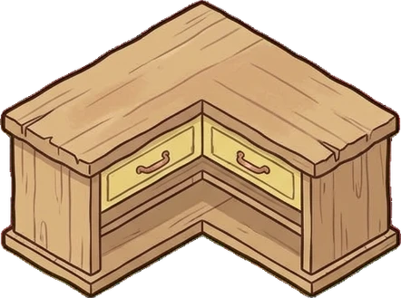 Counters, a sticker from the Grandma's Kitchen world