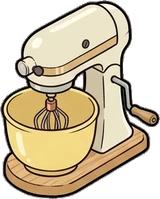 Gadgets and devices, a sticker from the Grandma's Kitchen world