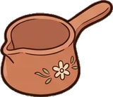 Baskets and floor things, a sticker from the Grandma's Kitchen world