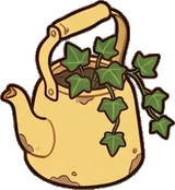 Small plants, a sticker from the Grandma's Kitchen world