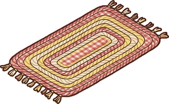 Rugs, a sticker from the Grandma's Kitchen world