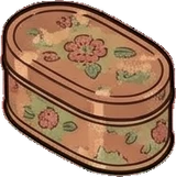 Shelf things, a sticker from the Grandma's Kitchen world