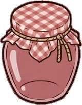 Shelf things, a sticker from the Grandma's Kitchen world