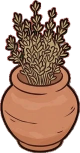 Shelf things, a sticker from the Grandma's Kitchen world