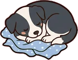 Cats and small animals, a sticker from the Grandma's Kitchen world