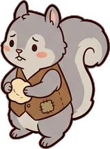 Cats and small animals, a sticker from the Grandma's Kitchen world