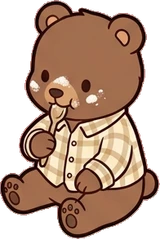 Cats and small animals, a sticker from the Grandma's Kitchen world