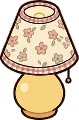 Candles and small lights, a sticker from the Grandma's Kitchen world