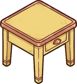 Tables for two, a sticker from the Grandma's Kitchen world