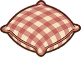 Cushions and blankets, a sticker from the Grandma's Kitchen world