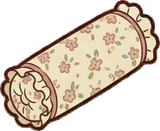 Cushions and blankets, a sticker from the Grandma's Kitchen world