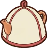 Cushions and blankets, a sticker from the Grandma's Kitchen world