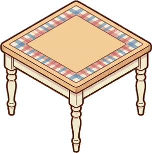 Tables, a sticker from the Grandma's Kitchen world