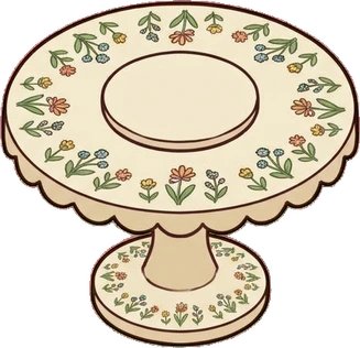 Tables, a sticker from the Grandma's Kitchen world