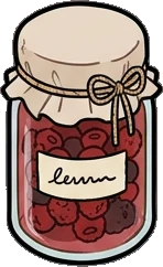 Food and drinks, a sticker from the Grandma's Kitchen world