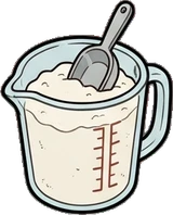 Food and drinks, a sticker from the Grandma's Kitchen world