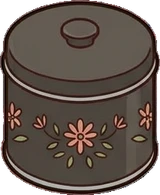 Food and drinks, a sticker from the Grandma's Kitchen world