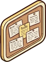 Wall art and frames, a sticker from the Grandma's Kitchen world