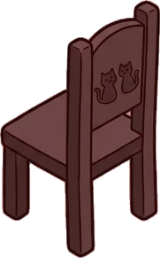 Chairs, a sticker from the Halloween Night world