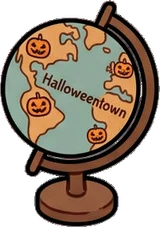 Collectibles, a sticker from the Halloween Night world