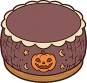 Poufs and ottomans, a sticker from the Halloween Night world