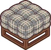 Poufs and ottomans, a sticker from the Halloween Night world