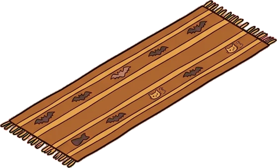 Rugs, a sticker from the Halloween Night world