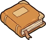 Shelf things, a sticker from the Halloween Night world