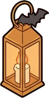 Shelf things, a sticker from the Halloween Night world