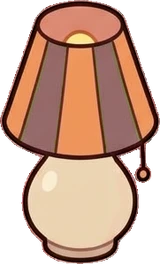 Candles and small lights, a sticker from the Halloween Night world