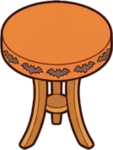 Tables for two, a sticker from the Halloween Night world