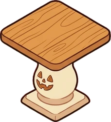 Tables for two, a sticker from the Halloween Night world