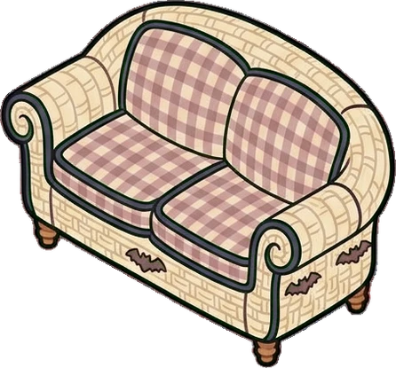 Sofas, a sticker from the Halloween Night world