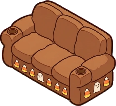 Sofas, a sticker from the Halloween Night world