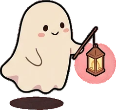 People standing, a sticker from the Halloween Night world