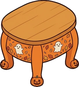 Tables, a sticker from the Halloween Night world