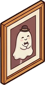 Wall art and frames, a sticker from the Halloween Night world